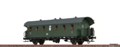 46781 Brawa H0 Personenwagen Bib DB, Epoche III, DC Analog BASIC+ LED