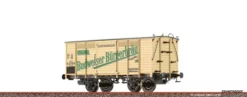 48041 Brawa H0 Gedeckter Güterwagen Gb KkStB, Epoche I, Budweiser