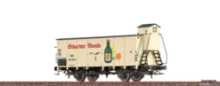 49831 Brawa H0 Gedeckter Güterwagen [P] Wagen ÖBB, Epoche III, Schartner Bombe