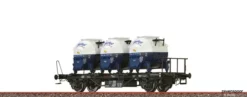50598 Brawa H0 Flachwagen BTs 30 DB, Epoche III, Birkel