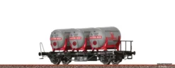 50605 Brawa H0 Flachwagen BTs 30, DB, Epoche III, Holsten-Bier