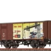 50891 Brawa H0 Gedeckter Güterwagen G 10 DB, Epoche III, BRAWA 75 Jahre