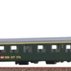 65237 Brawa N Personenwagen EW II SBB, Epoche IV