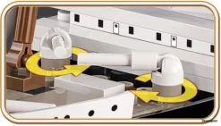 1928 Cobi Bouw Sets R.M.S Titanic -Modelfiguren Verkoop 2024 CO1928 4