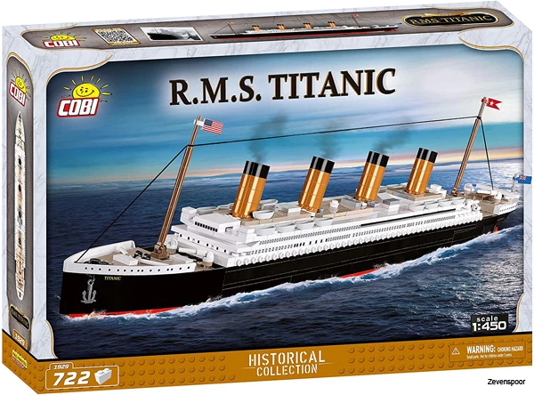 1929 Cobi Bouw Sets R.M.S Titanic 2 1929 Cobi Bouw Sets R.M.S Titanic - Afbeelding 2