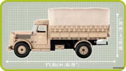 2254 Cobi Bouw Sets WW2 Opel Blitz DAK -Modelfiguren Verkoop 2024 CO2254 2