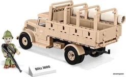 2254 Cobi Bouw Sets WW2 Opel Blitz DAK -Modelfiguren Verkoop 2024 CO2254 4