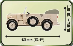 2256 Cobi 1937 HORCH 901 (KFZ.15) -Modelfiguren Verkoop 2024 CO2256 3