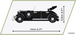 2261 Cobi De Gaulle’s HORCH830BL -Modelfiguren Verkoop 2024 CO2261 4