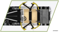 2261 Cobi De Gaulle’s HORCH830BL -Modelfiguren Verkoop 2024 CO2261 5