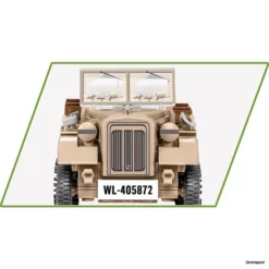 2272 Cobi SD. KFZ. 10 Field Kitchen (Executive Edition) -Modelfiguren Verkoop 2024 CO2272 3