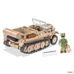 2273 Cobi Sd.Kfz.10 DEMAG D7 -Modelfiguren Verkoop 2024 CO2273 2