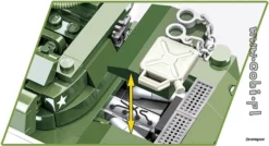 2279 Cobi Bouw Sets H.M.C M8 Scott -Modelfiguren Verkoop 2024 CO2279 3