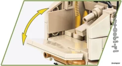 2282 Cobi Bouw Sets Marder III Ausf.M (Sd.Kfz.138) -Modelfiguren Verkoop 2024 CO2282 4