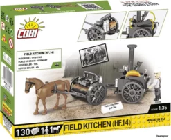 2290 Cobi Bouw Sets Historical Collection 2290 Field Kitchen HF.14 2290 -Modelfiguren Verkoop 2024 CO2290 2