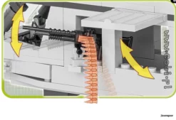 2365 Cobi Bouw Sets Heavy Transport Helicopter -Modelfiguren Verkoop 2024 CO2365 7