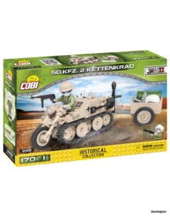2401 Cobi Bouw Sets D.KFZ.2 Kettenkrad
