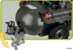 2403 Cobi Bouw Sets VW Typ 166 Schwimmwagen -Modelfiguren Verkoop 2024 CO2403 4