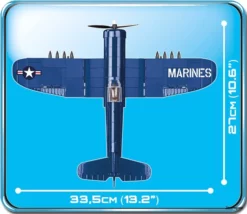 2415 Cobi Bouw Sets Vought Au-1 Corsair 9 2415 Cobi Bouw Sets Vought Au-1 Corsair -Modelfiguren Verkoop 2024 CO2415 3