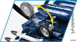 2417 Cobi Bouw Sets F4U-4 Corsair -Modelfiguren Verkoop 2024 CO2417 5