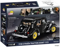 24336 Cobi 1938 Citroën Traction Avant 11CV 1:12 Executive Edition -Modelfiguren Verkoop 2024 CO24336 2