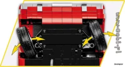 24344 Cobi Bouw Sets Opel Rekord C Coupe – Executive Edition -Modelfiguren Verkoop 2024 CO24344 7