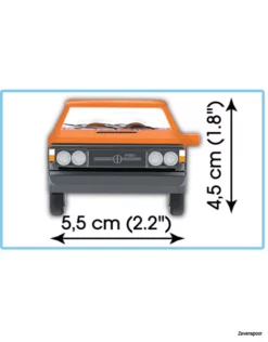 24532 Cobi Bouw Sets FSO Polonez 1500 -Modelfiguren Verkoop 2024 CO24532 3