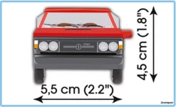 24535 Cobi Bouw Sets Polonez Truck -Modelfiguren Verkoop 2024 CO24535 5