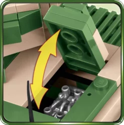 2508A Cobi Bouw Sets Cobi Small Army WW2 2508 – Panzer IV Ausf -Modelfiguren Verkoop 2024 CO2508A 8