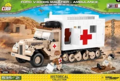2518 Cobi Bouw Sets Ford V3000S Maultier Ambulance