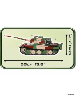 2540 Cobi Bouw Sets PzKpfw VI Ausf. B Königstiger -Modelfiguren Verkoop 2024 CO2540 2