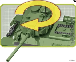 2542 Cobi Bouw Sets T-34/85 -Modelfiguren Verkoop 2024 CO2542 3
