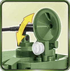 2543 Cobi Bouw Sets M24 Chaffee -Modelfiguren Verkoop 2024 CO2543 6