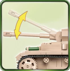 2546 Cobi Bouw Sets Panzerkmpfwagen IV AusF. G -Modelfiguren Verkoop 2024 CO2546 5