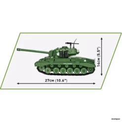 2564 Cobi M26 Pershing (T26E3) -Modelfiguren Verkoop 2024 CO2564 2