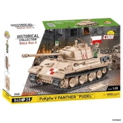 2568 Cobi Panther Ausf G. Pudel