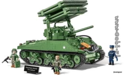 2569 Cobi Bouw Sets M4A3 Sherman & T34 Calliope – Executive Editon -Modelfiguren Verkoop 2024 CO2569 2