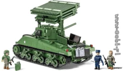 2569 Cobi Bouw Sets M4A3 Sherman & T34 Calliope – Executive Editon -Modelfiguren Verkoop 2024 CO2569 3