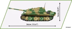 2574 Cobi Bouw Sets Historical Collection 2574 SD.Kfz.173 2574 -Modelfiguren Verkoop 2024 CO2574 3