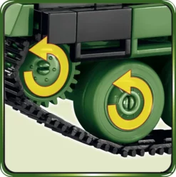 2618 Cobi Bouw Sets Leopard 2A4 -Modelfiguren Verkoop 2024 CO2618 4