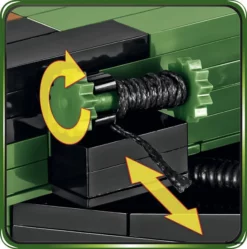 2618 Cobi Bouw Sets Leopard 2A4 -Modelfiguren Verkoop 2024 CO2618 6