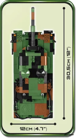 2618 Cobi Bouw Sets Leopard 2A4 -Modelfiguren Verkoop 2024 CO2618 7