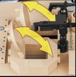 2619 Cobi Bouw Sets Abrams M1a2 -Modelfiguren Verkoop 2024 CO2619 2