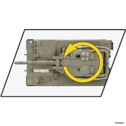 2621 Cobi Merkava Mk. I/II -Modelfiguren Verkoop 2024 CO2621 2