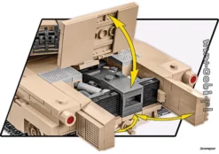 2622 Cobi Bouw Sets M1A2 Abrams -Modelfiguren Verkoop 2024 CO2622 6