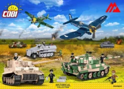 2705 Cobi Bouw Sets M4A3E8 Sherman -Modelfiguren Verkoop 2024 CO2705 3