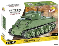 2715 Cobi WWII SHERMAN M4A1 -Modelfiguren Verkoop 2024 CO2715 3