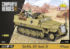3049 Cobi Bouw Sets Sd.Kfz. 251 Ausf.D