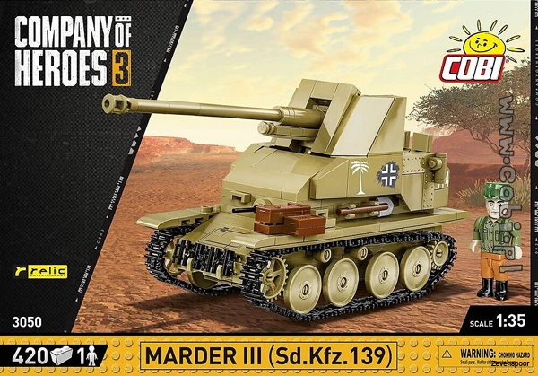 3050 Cobi Bouw Sets Marder III Sd.Kfz.139 1 3050 Cobi Bouw Sets Marder III Sd.Kfz.139