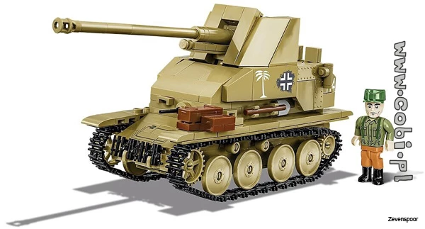 3050 Cobi Bouw Sets Marder III Sd.Kfz.139 3 3050 Cobi Bouw Sets Marder III Sd.Kfz.139 - Afbeelding 3